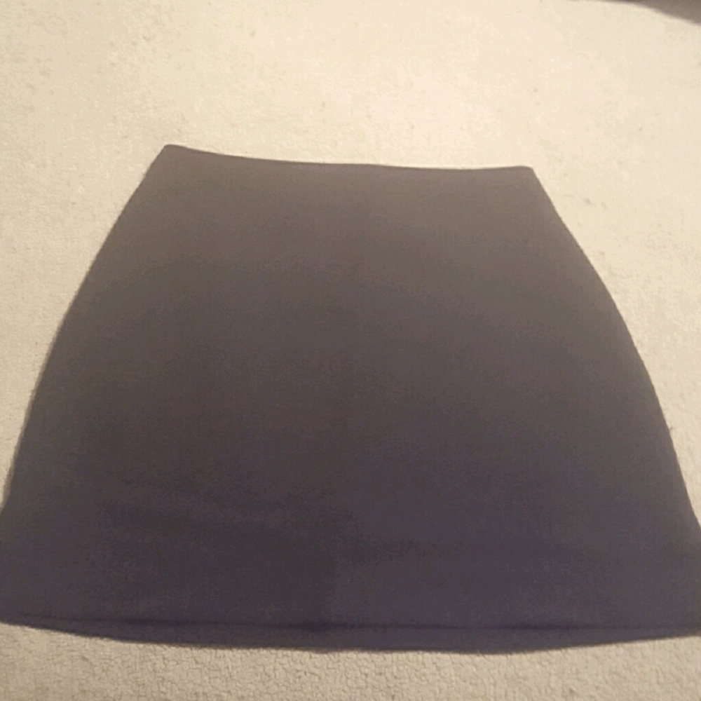 Vintage black mini skirt